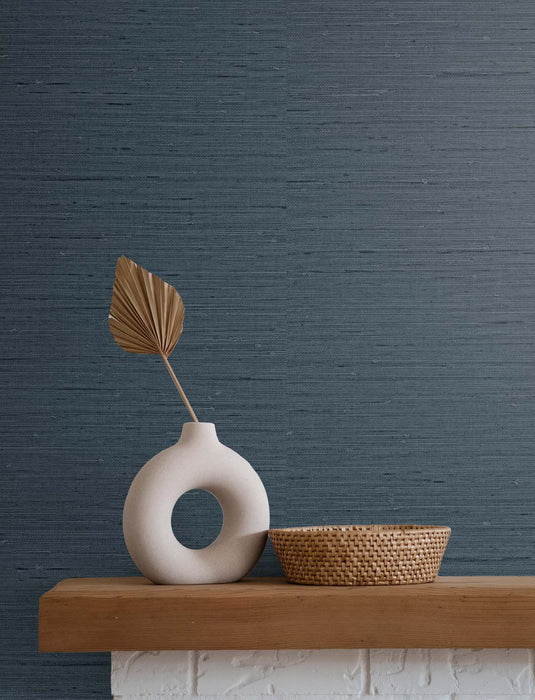 Seabrook Designs Seahaven Rushcloth Nautica Wallpaper Sample TS80712