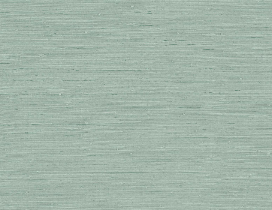 Seabrook Designs Seahaven Rushcloth Aloe Wallpaper TS80714