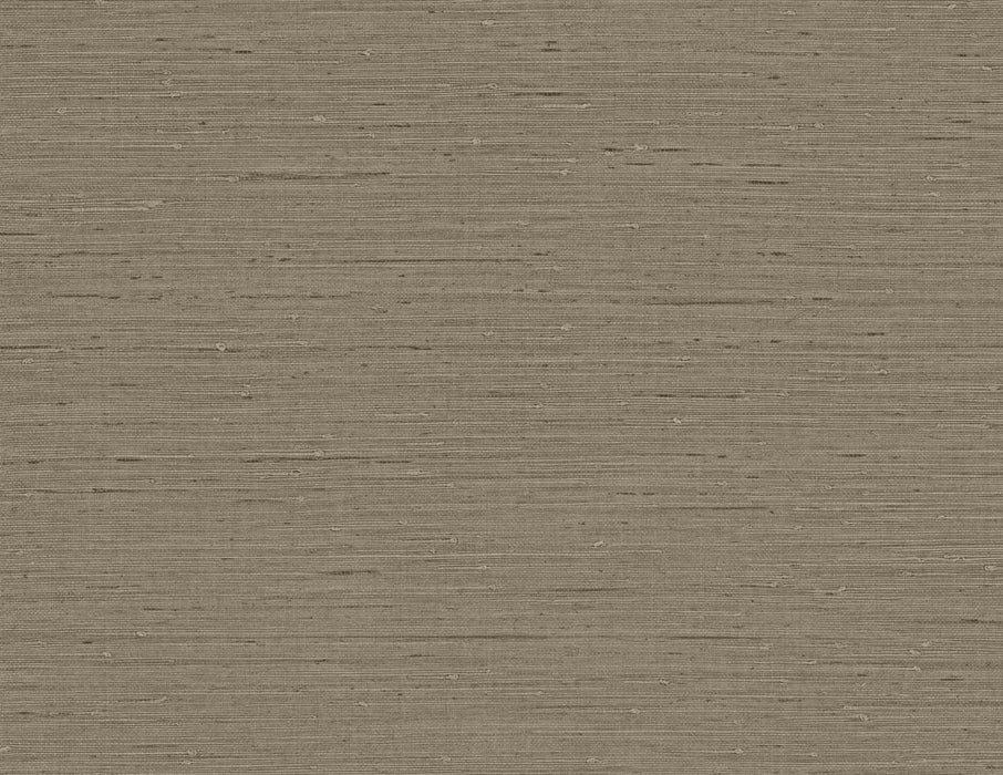 Seabrook Designs Seahaven Rushcloth Clove Wallpaper Sample TS80715