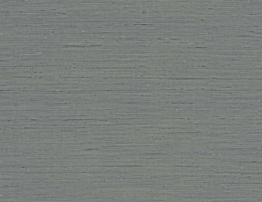 Seabrook Designs Seahaven Rushcloth Slate Wallpaper Sample TS80728