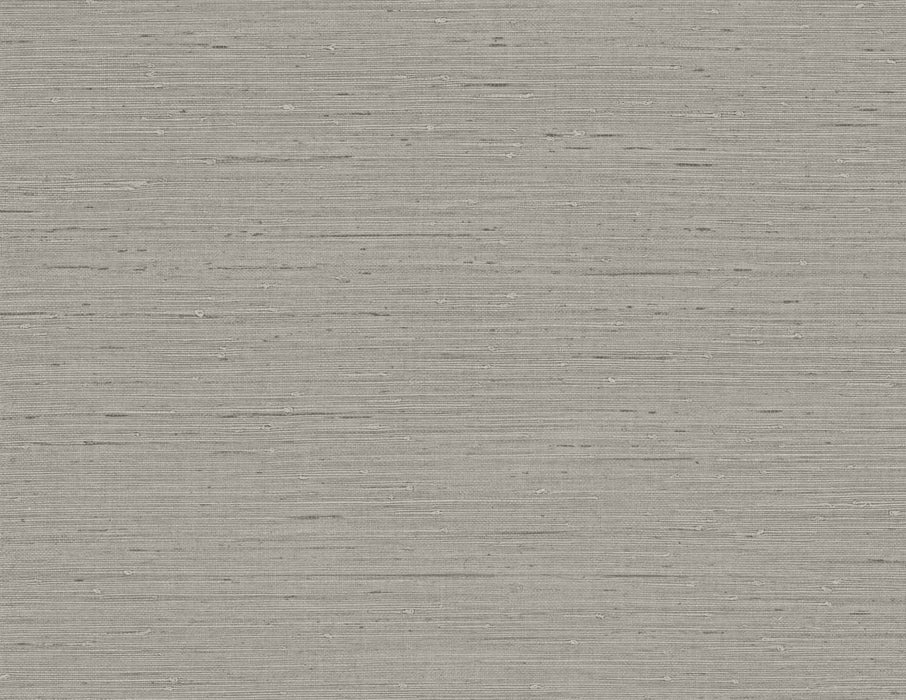 Seabrook Designs Seahaven Rushcloth Cove Grey Wallpaper Sample TS80748