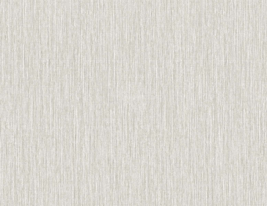 Seabrook Designs Vertical Stria Fog & Metallic Silver Wallpaper Sample TS80908