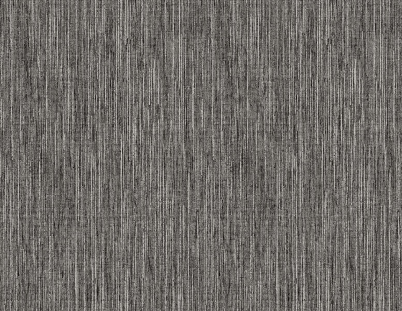 Seabrook Designs Vertical Stria Graphite & Metallic Silver Wallpaper TS80910