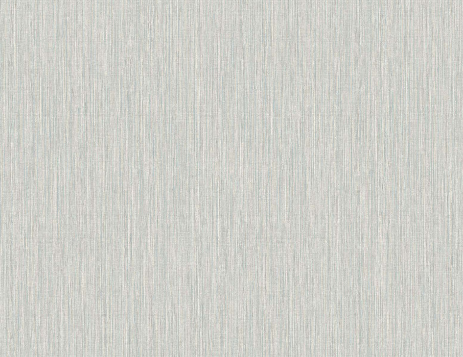 Seabrook Designs Vertical Stria Harbor Grey & Sky Blue Wallpaper Sample TS80938