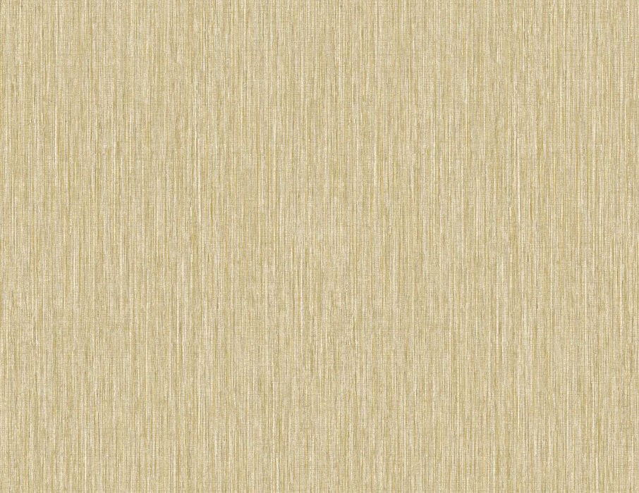 Seabrook Designs Vertical Stria Sand Dunes & Metallic Gold Wallpaper Sample TS80955