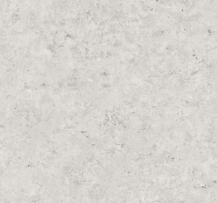 Seabrook Designs Cement Faux Arctic Grey & Metallic Silver Wallpaper Sample TS81208