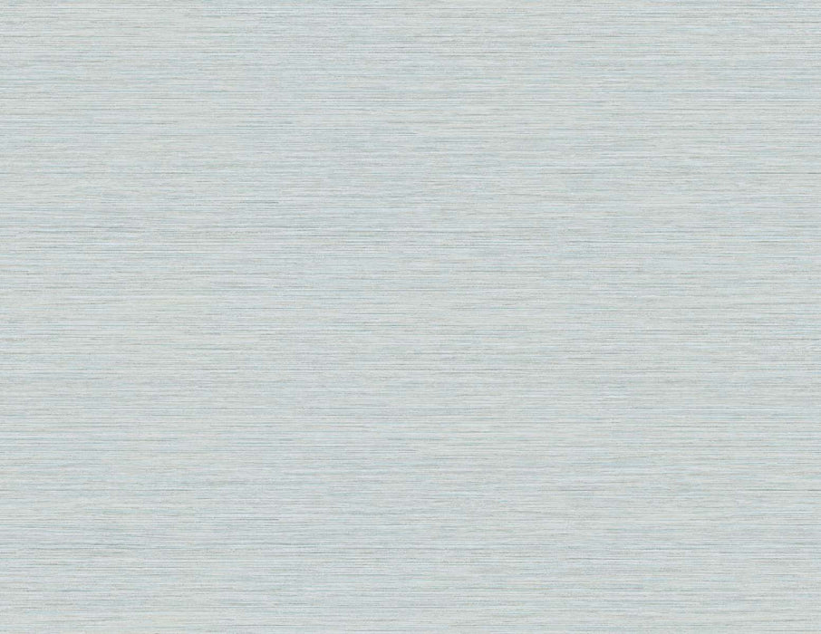 Seabrook Designs Silk Beryl Blue Wallpaper Sample TS81407