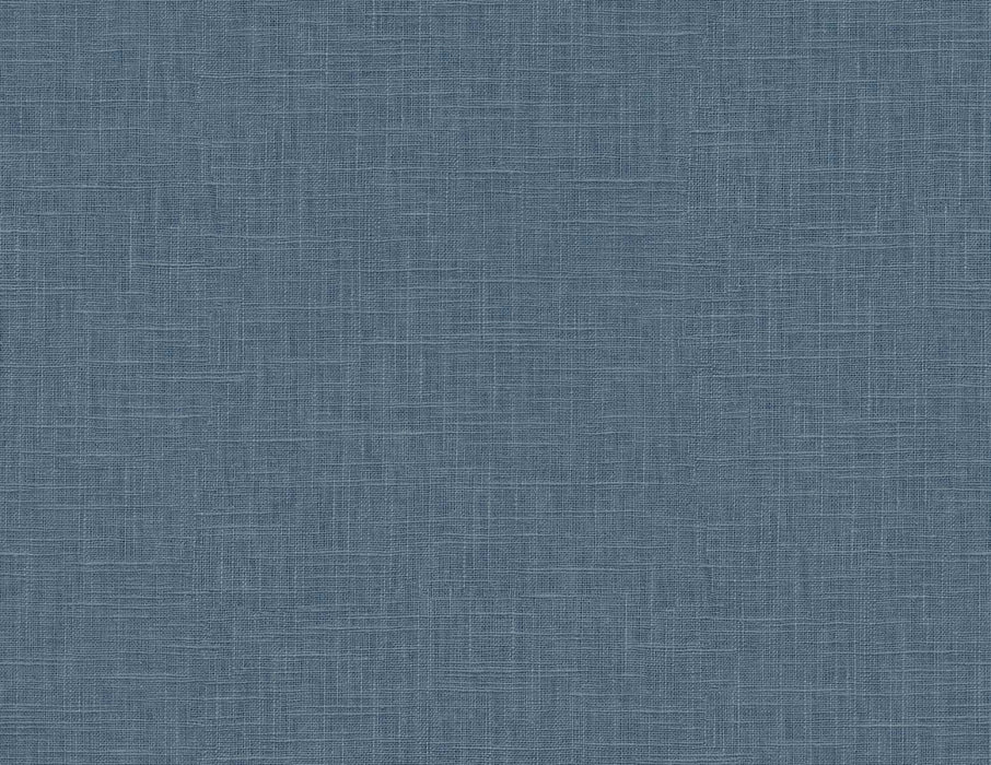 Seabrook Designs Myrna Linen Marine Blue Wallpaper TS81902