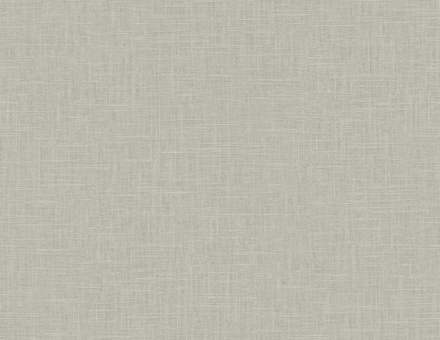 Seabrook Designs Myrna Linen Stone Grey Wallpaper Sample TS81908