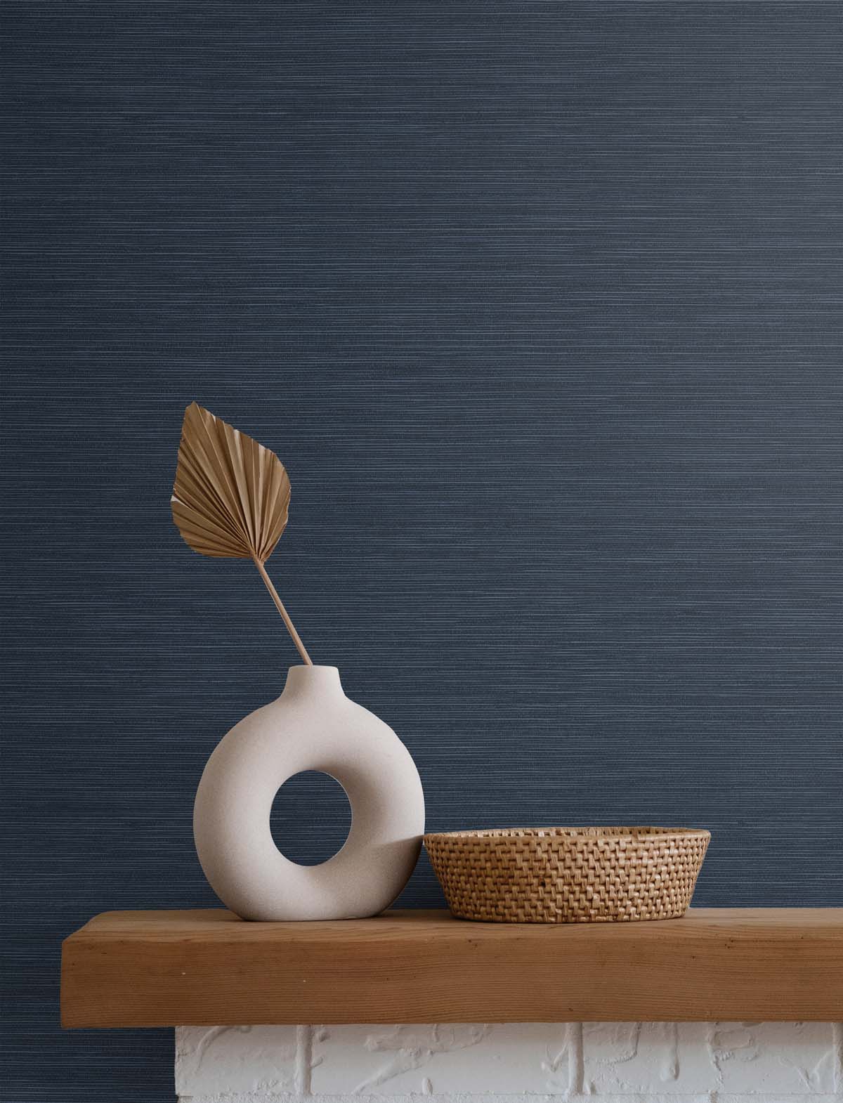 Seabrook Designs Seawave Sisal Caspian Wallpaper Sample TS82022