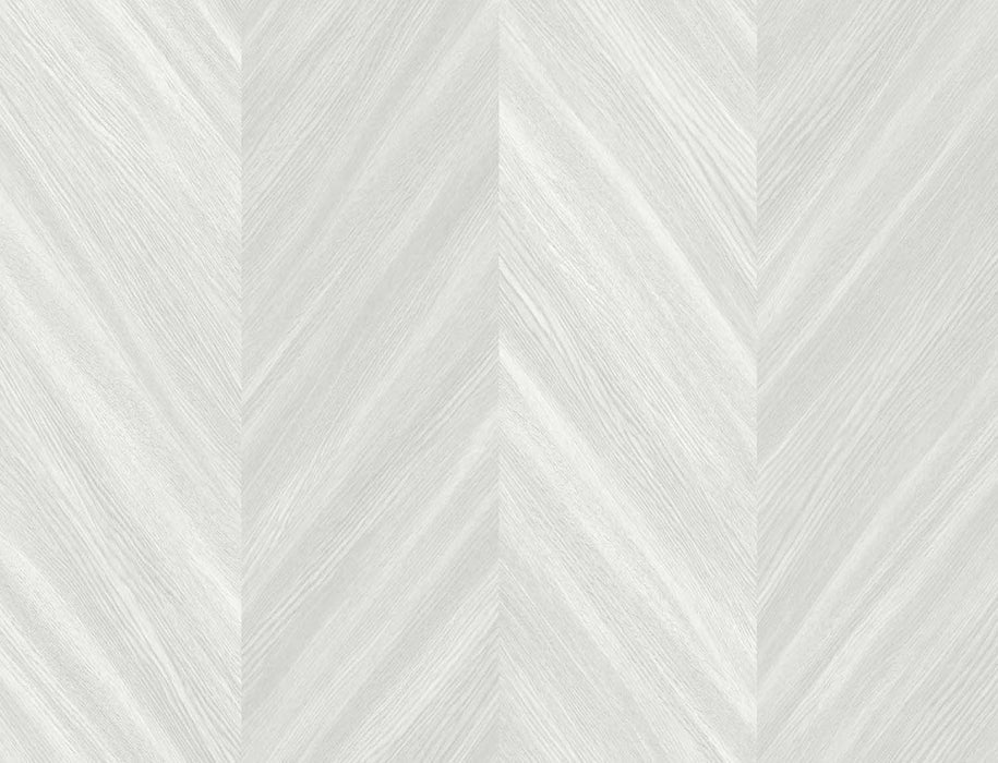 Seabrook Designs Chevron Wood Aura Wallpaper Sample TS82100