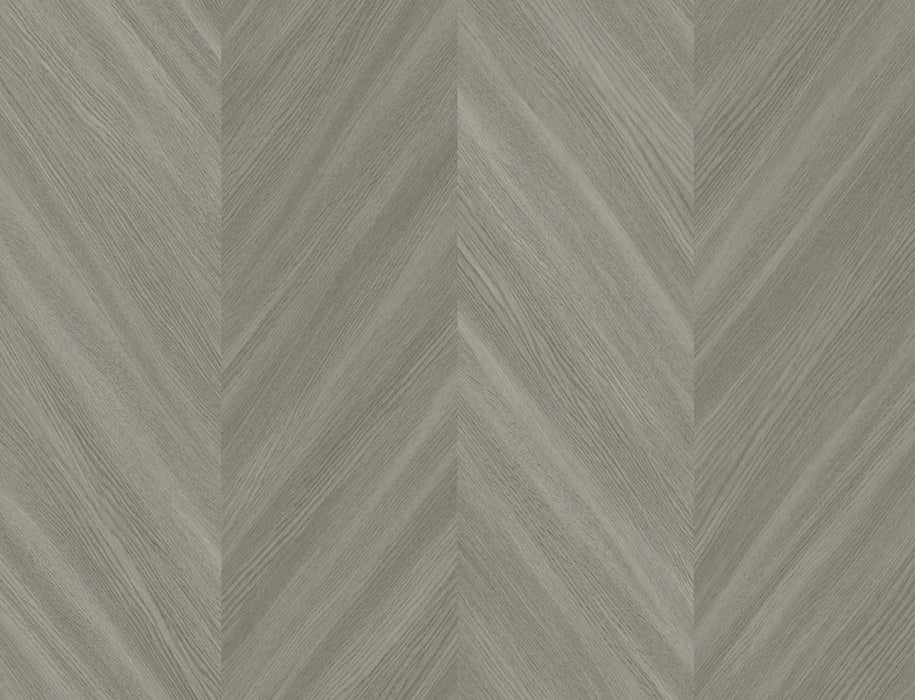 Seabrook Designs Chevron Wood Veneer Wallpaper TS82107