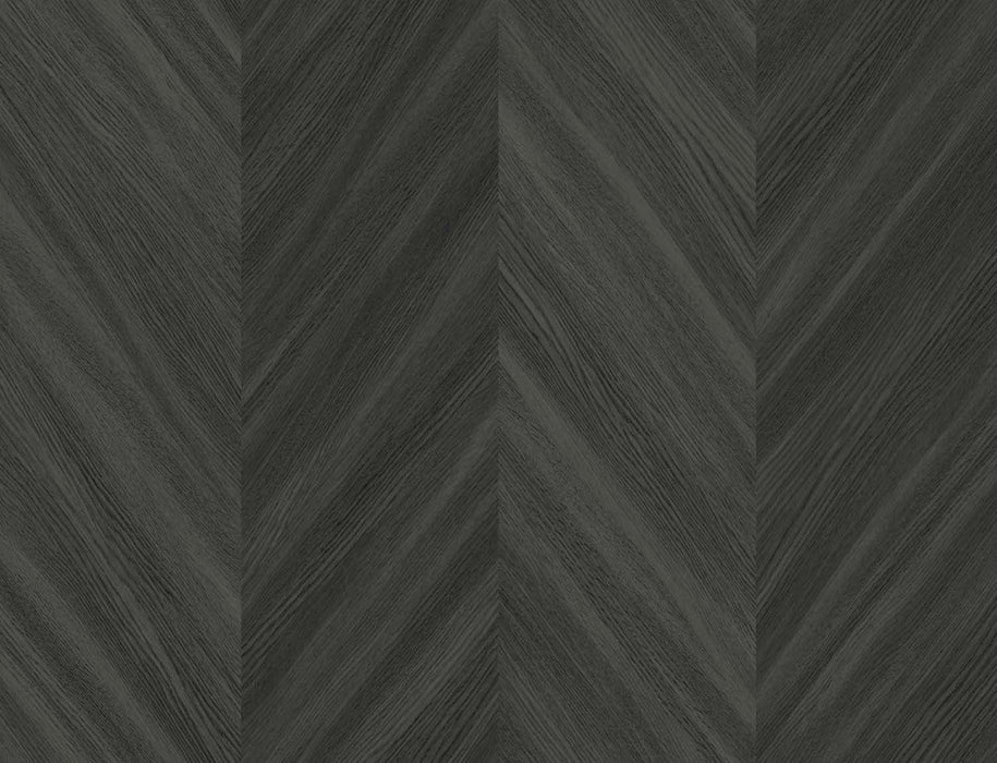 Seabrook Designs Chevron Wood Apex Wallpaper Sample TS82110