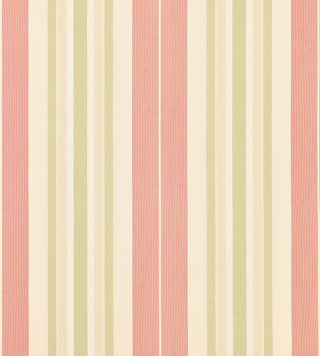 Old World Weavers Deanna Stripe Rose/Green Fabric TT 00010016