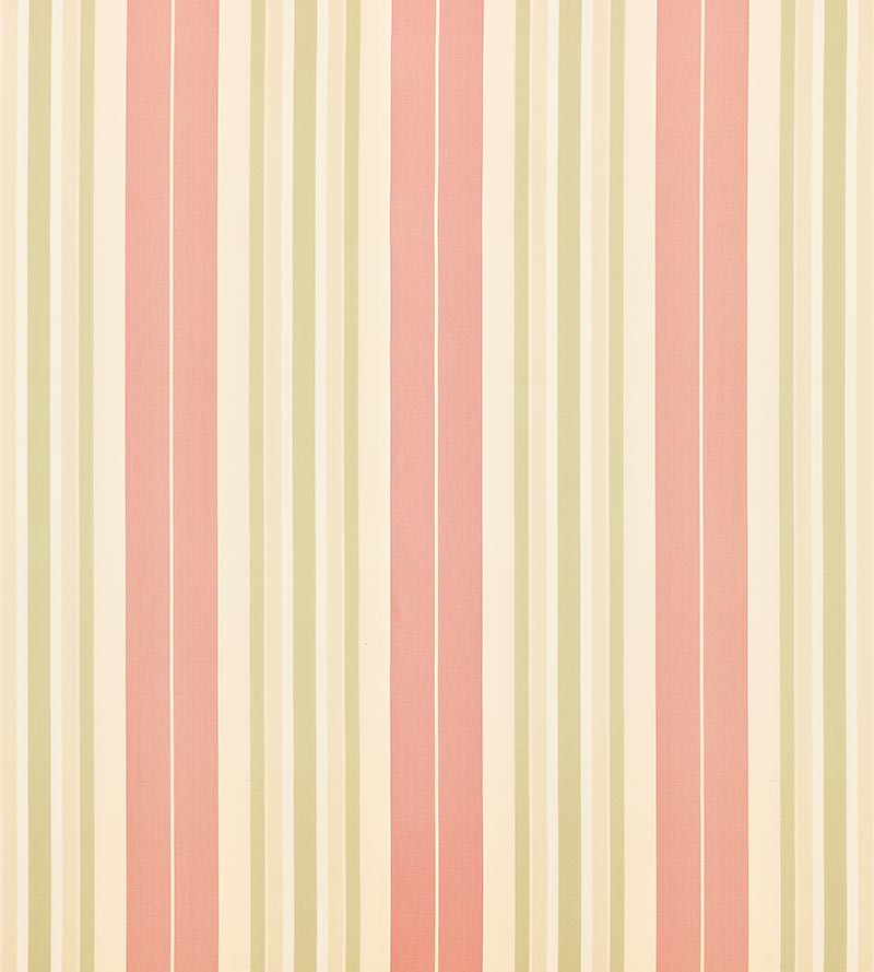 Old World Weavers Deanna Stripe Rose/Green Fabric TT 00010016