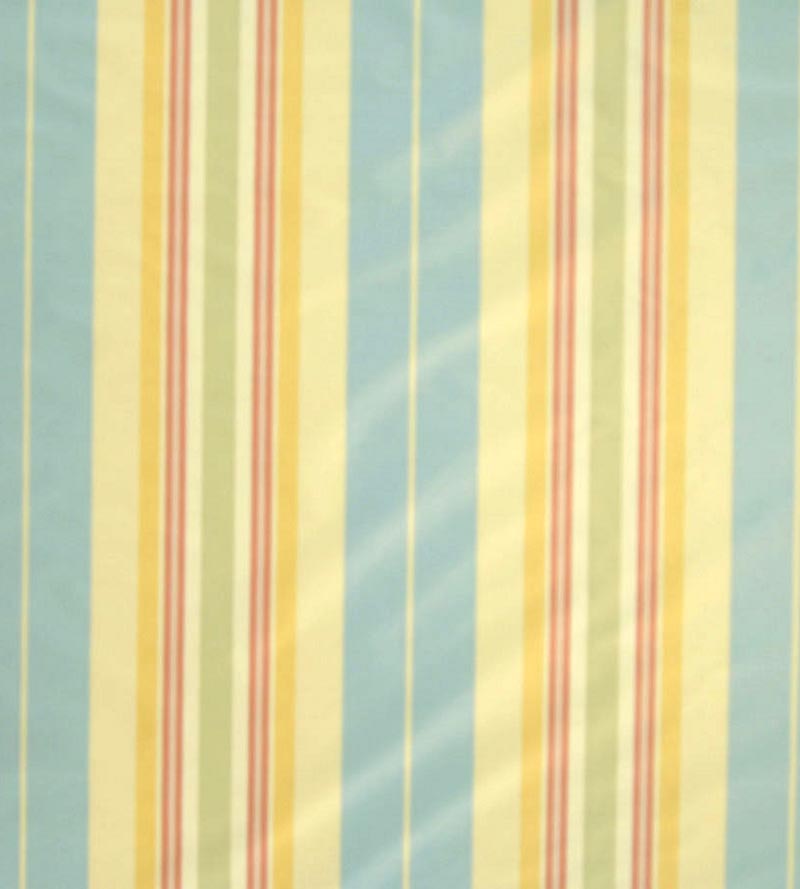 Old World Weavers Ashley Stripe Blue, Gold & Beige Fabric TT 00010024