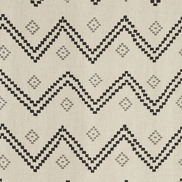 Peter Dunham Taj Onyx/Ash Fabric Sample 111TAJ03