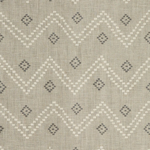 Peter Dunham Taj Ash/Natural Fabric Sample 111TAJ05