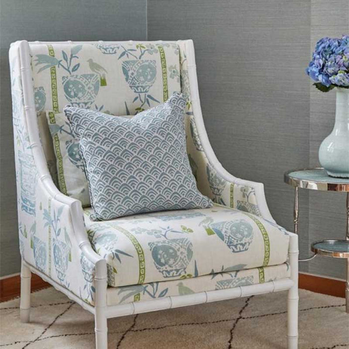 Galbraith & Paul Tea House Light Azure Fabric Sample