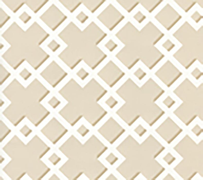 Quadrille Todd Beige Wallpaper Sample 302791WW