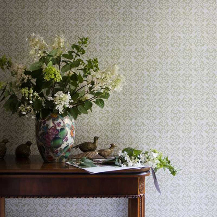 Galbraith & Paul Tulip Spearmint Wallpaper Sample