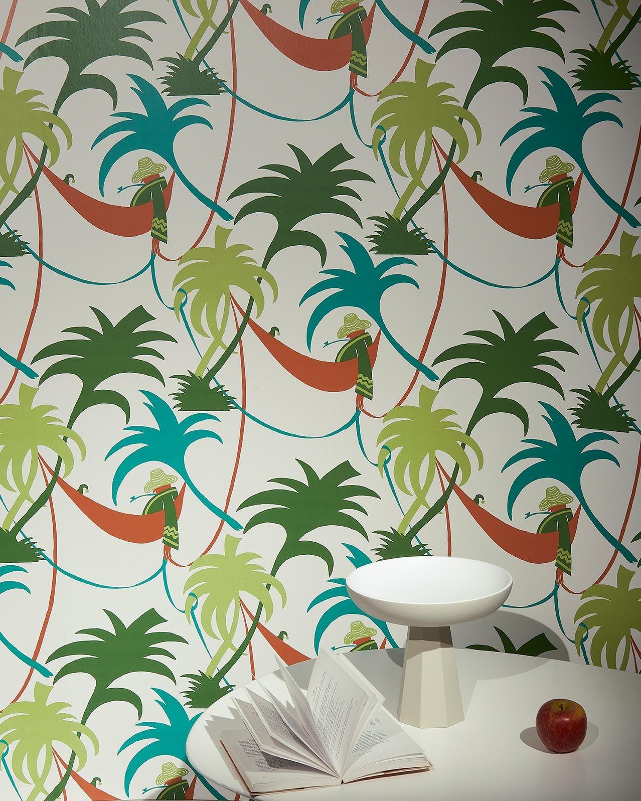 Pierre Frey La Sieste Tropical Wallpaper Sample FP955002