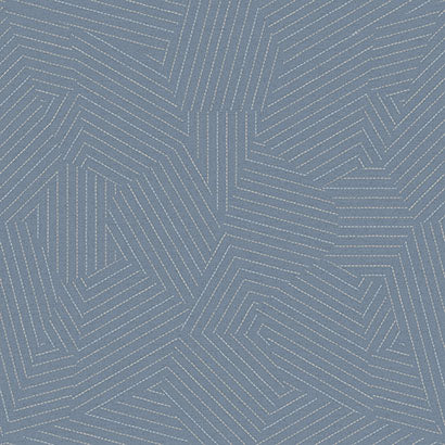 York Stitched Prism Denim Wallpaper UC3802