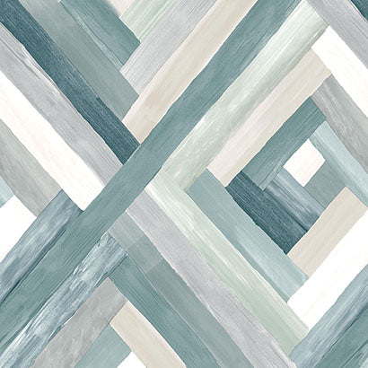 York Wynwood Geometric Aqua Wallpaper UC3830