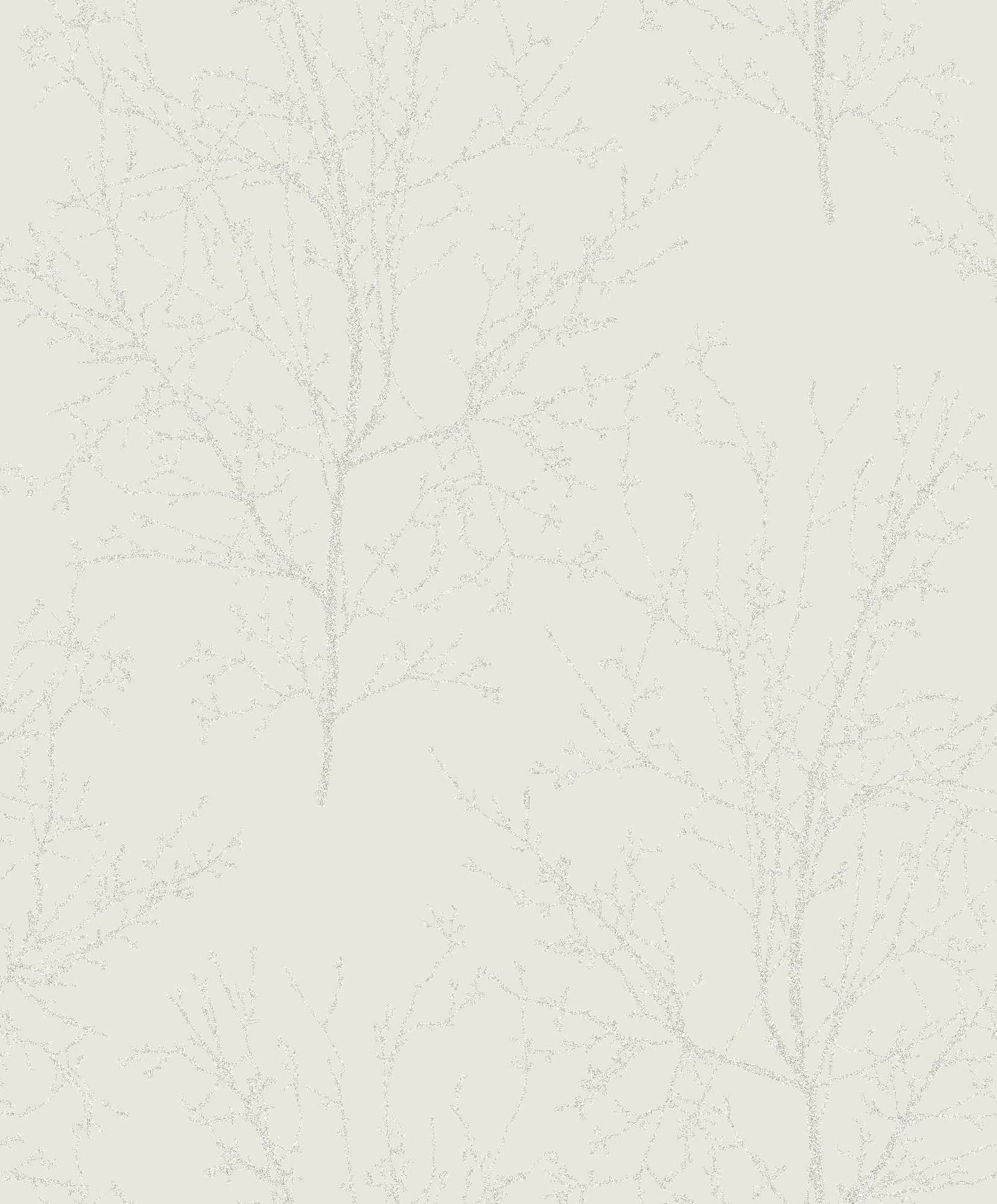 Seabrook Designs Bead Branches Pearl Wallpaper UK11500