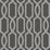 Seabrook Designs Bead Trellis Charcoal Wallpaper Sample UK11705