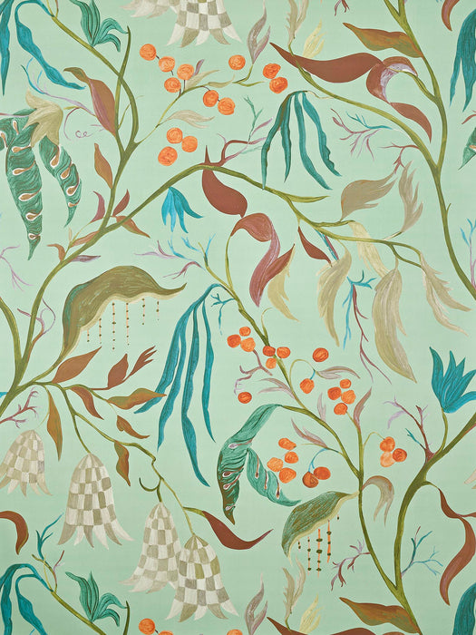 Pierre Frey Lucille Celadon Wallpaper FP957002