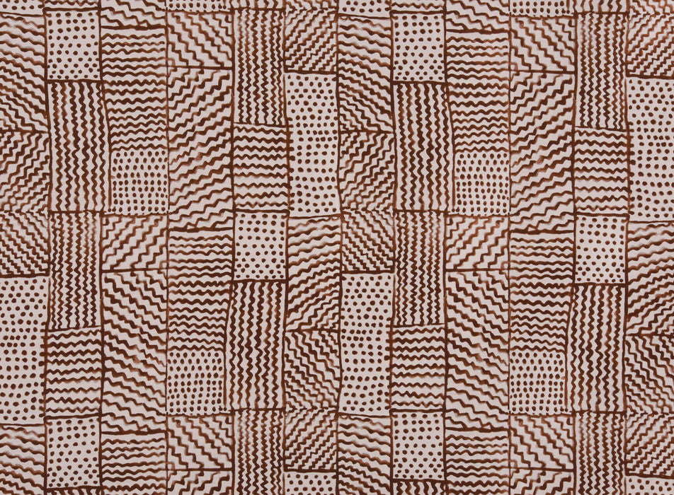 Pierre Frey Jaya Terracotta Fabric Sample F3027001