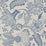 Braquenie Septeuil Antique Blue Wallpaper BP209A03