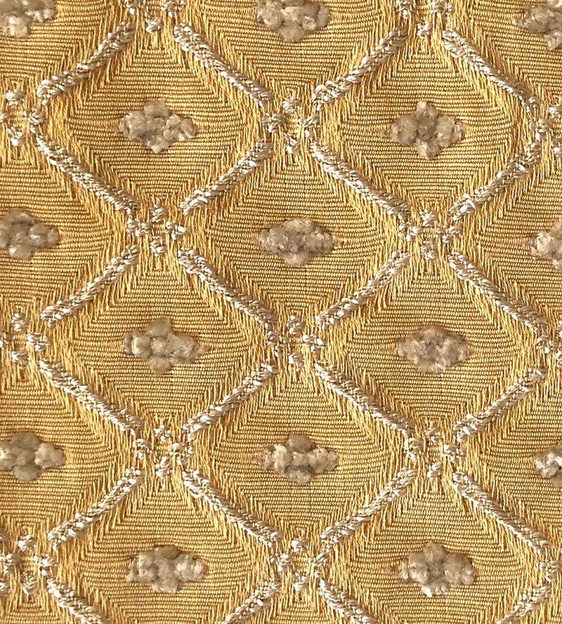 Old World Weavers Jewel Tones Yellow Fabric VG 00050126