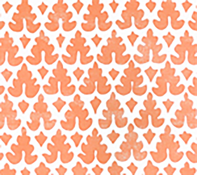 Quadrille Volpi Orange Wallpaper 304041WP