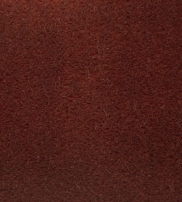 Old World Weavers Majestic Mohair Red Earth Fabric Sample VP 0188MAJE