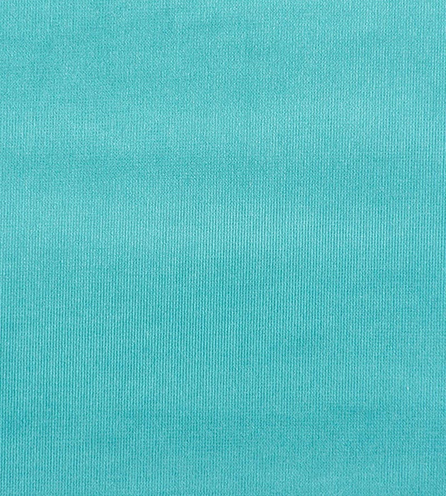 Old World Weavers Glamour Velvet Turquoise Fabric Sample VP 0309GLAM