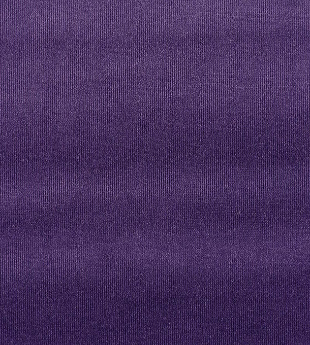 Old World Weavers Glamour Velvet Eggplant Fabric Sample VP 0875GLAM