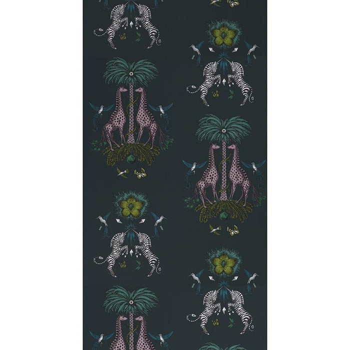 Clarke & Clarke Creatura Teal Wallpaper W0114/03.CAC.0