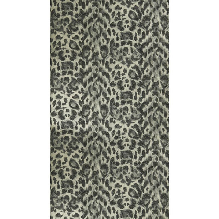 Clarke & Clarke Felis Charcoal/Gold Wallpaper Sample W0115/02.CAC.0