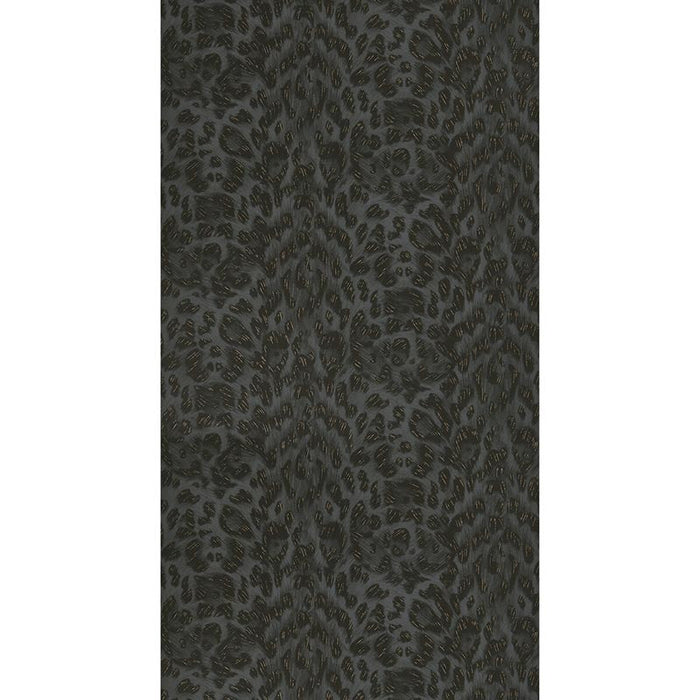 Clarke & Clarke Felis Charcoal/Rose Gold Wallpaper Sample W0115/03.CAC.0