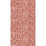 Clarke & Clarke Felis Red/Rose Gold Wallpaper W0115/08.CAC.0