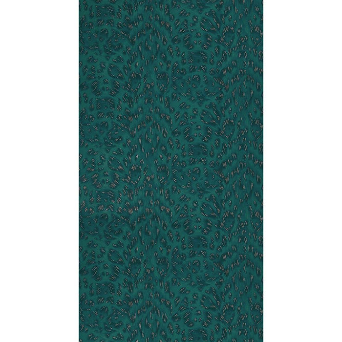 Clarke & Clarke Felis Teal/Rose Gold Wallpaper W0115/11.CAC.0