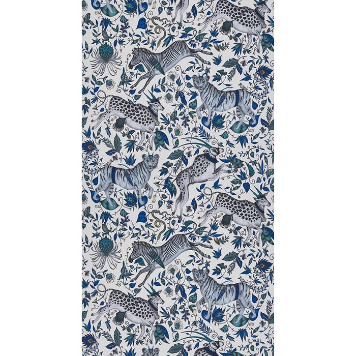 Clarke & Clarke Protea Blue Wallpaper W0119/01.CAC.0