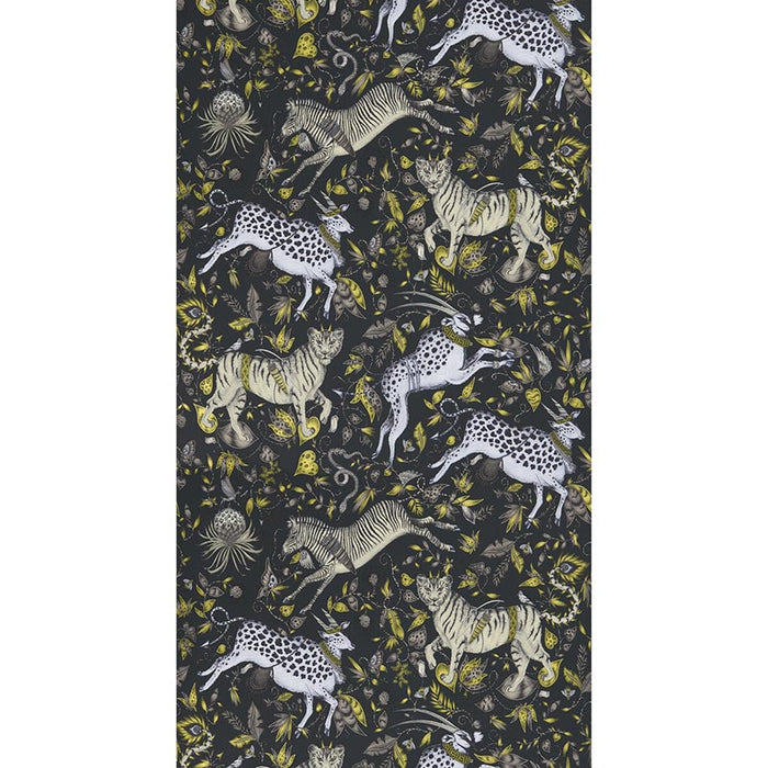 Clarke & Clarke Protea Charcoal Wallpaper W0119/02.CAC.0