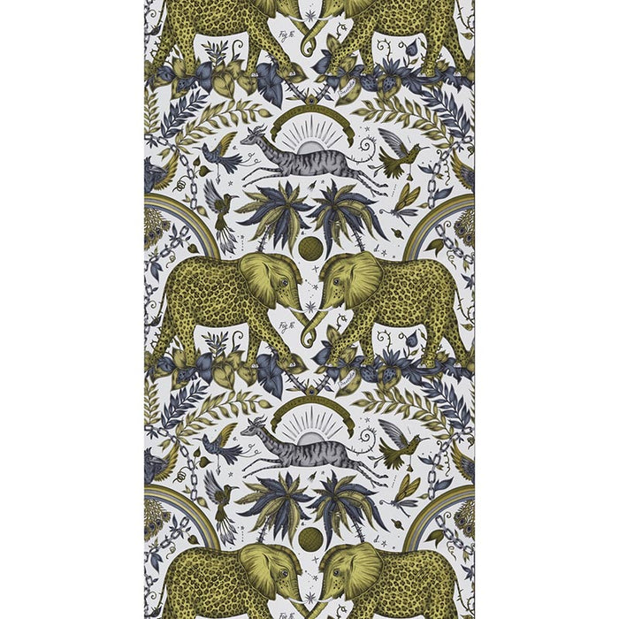 Clarke & Clarke Zambezi Gold Wallpaper W0121/02.CAC.0