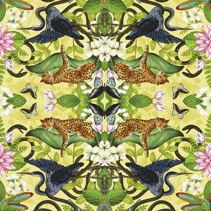 Clarke & Clarke Wonderlust Wp Citron Wallpaper W0136/01.CAC.0