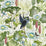 Clarke & Clarke Waterlily Wp Ivory Wallpaper W0137/03.CAC.0