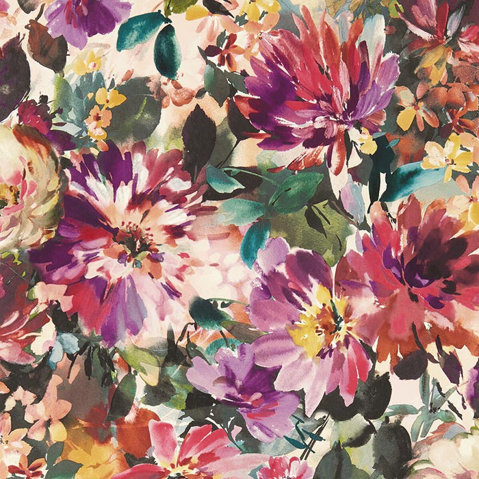 Clarke & Clarke Tahiti Fuchsia Wp Wallpaper W0145/02.CAC.0