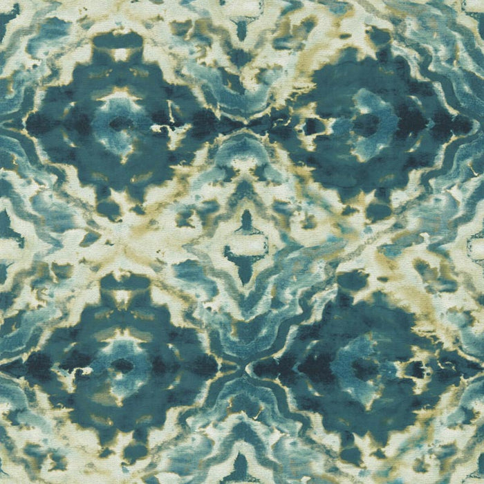 Clarke & Clarke Aqueous Teal Wp Wallpaper Sample W0147/04.CAC.0